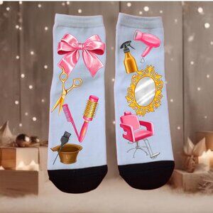 Hair Stylist Ankle Socks